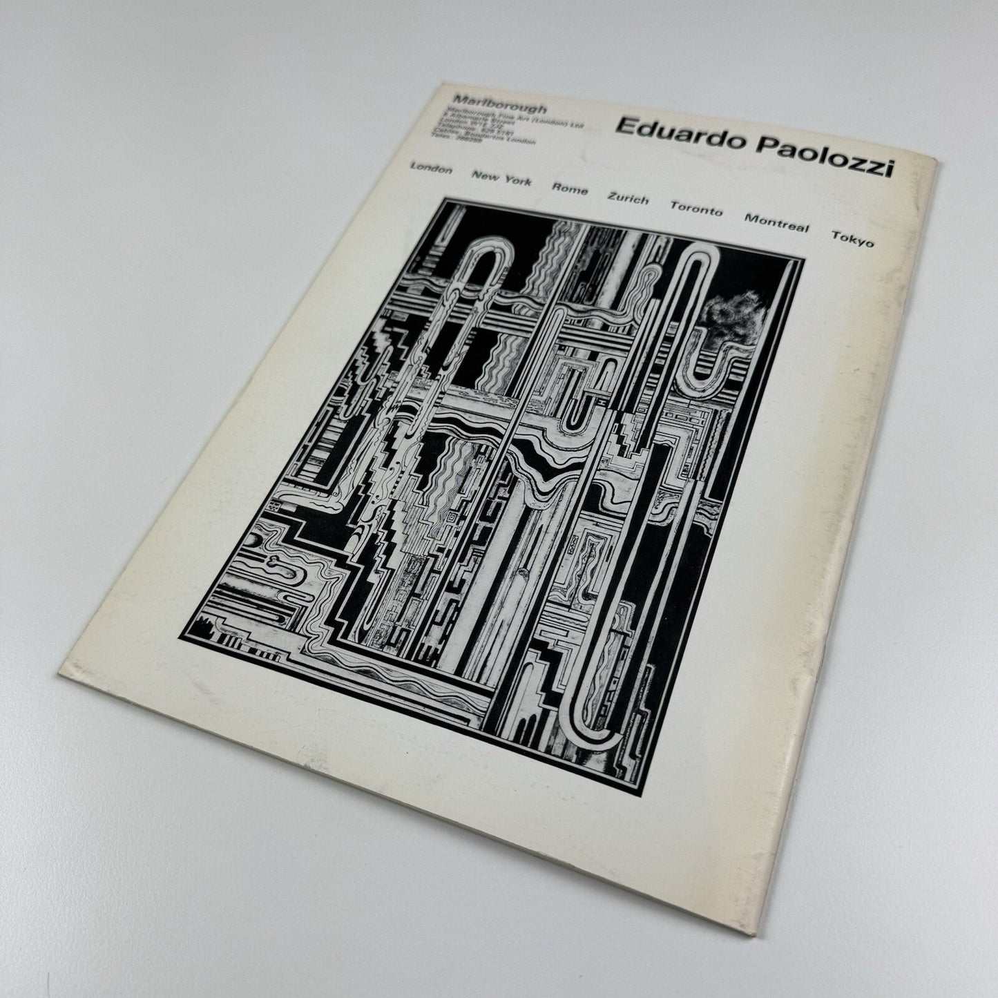 Eduardo Paolozzi - New Reliefs and Sculpture | Marlborough Fine Art catalogue, 1976