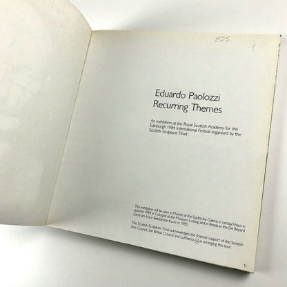 Eduardo Paolozzi: Recurring Themes | Robin Spencer, 1994