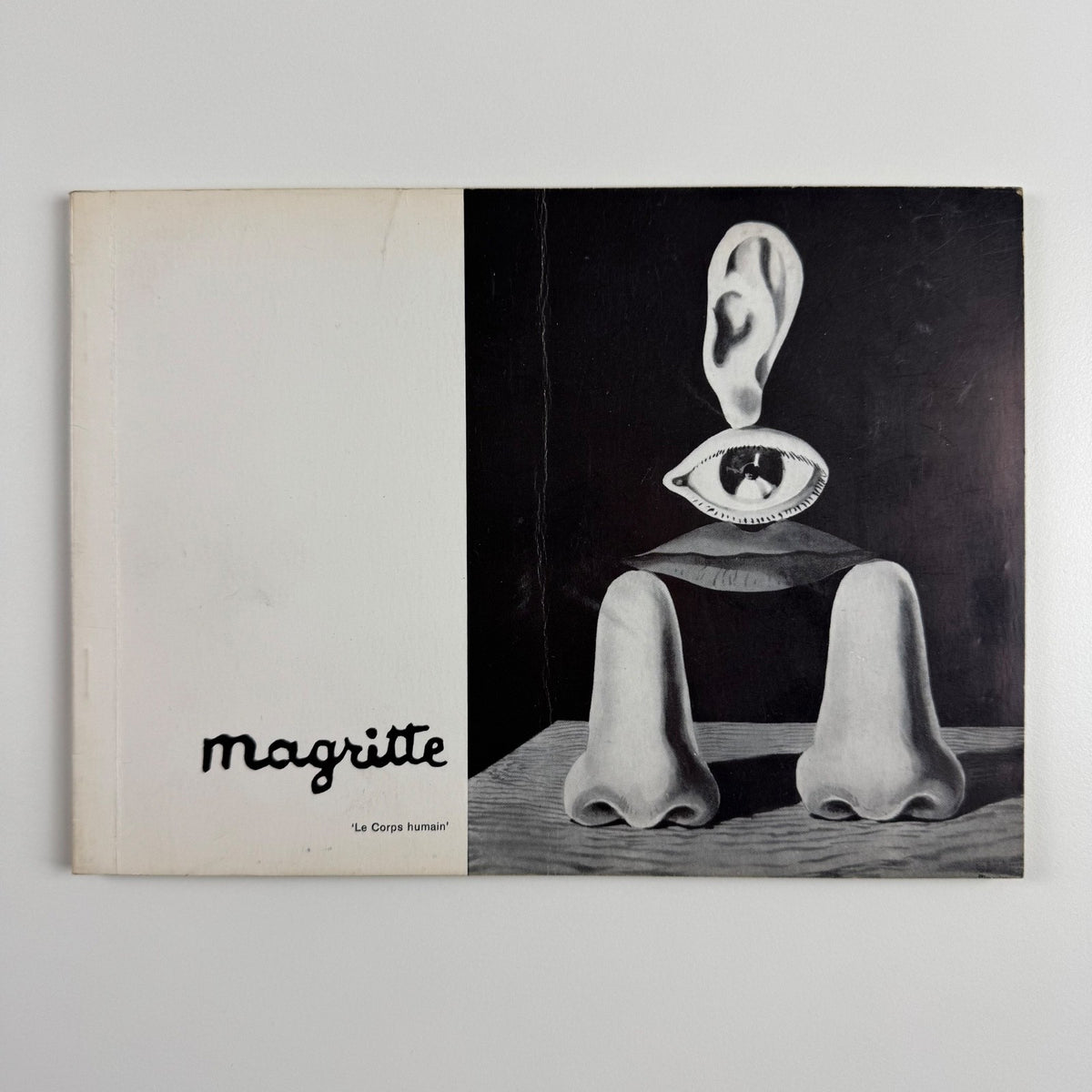 Rene Magritte. Paintings, Drawings, Gouaches | Obelisk Gallery, 1961 edited by Philip M. Laski | inscribed to the Belgian journalist Hugo van de Pierre by Magritte
