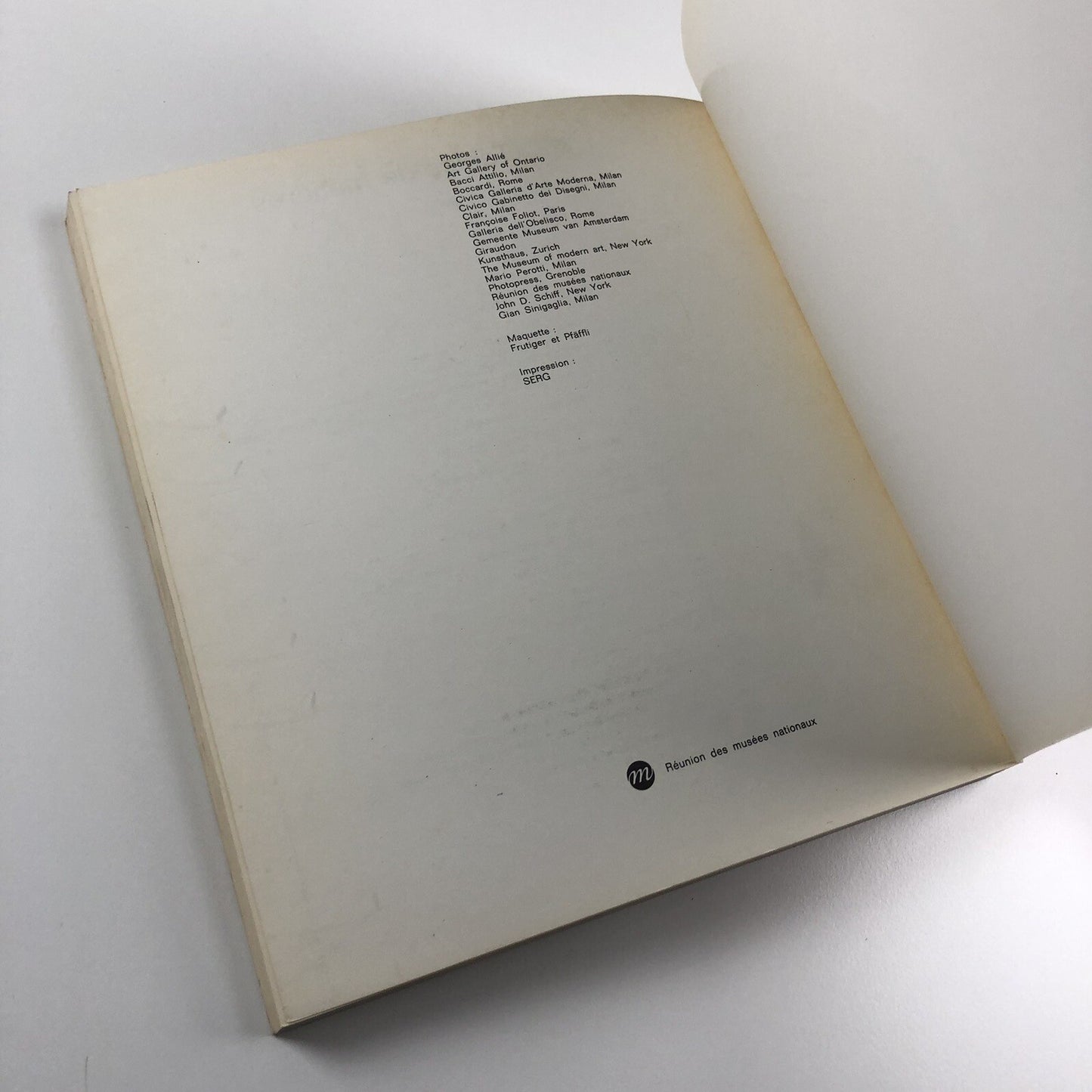 Le Futurisme 1909-1916 exhibition catalogue | Musée national d’art moderne 1973