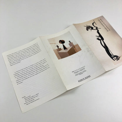 Julio González – La Col.lecció de l'IVAM Centre | Julio Gonzalez leaflet, 1985