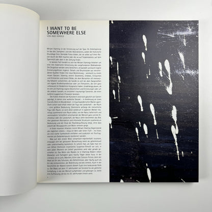 Miriam Vlaming. You promised me | Kunsthalle Mannheim catalogue 2008/9