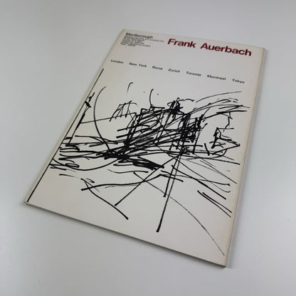 Frank Auerbach | Marlborough Fine Art | Catalogue, April – May 1974