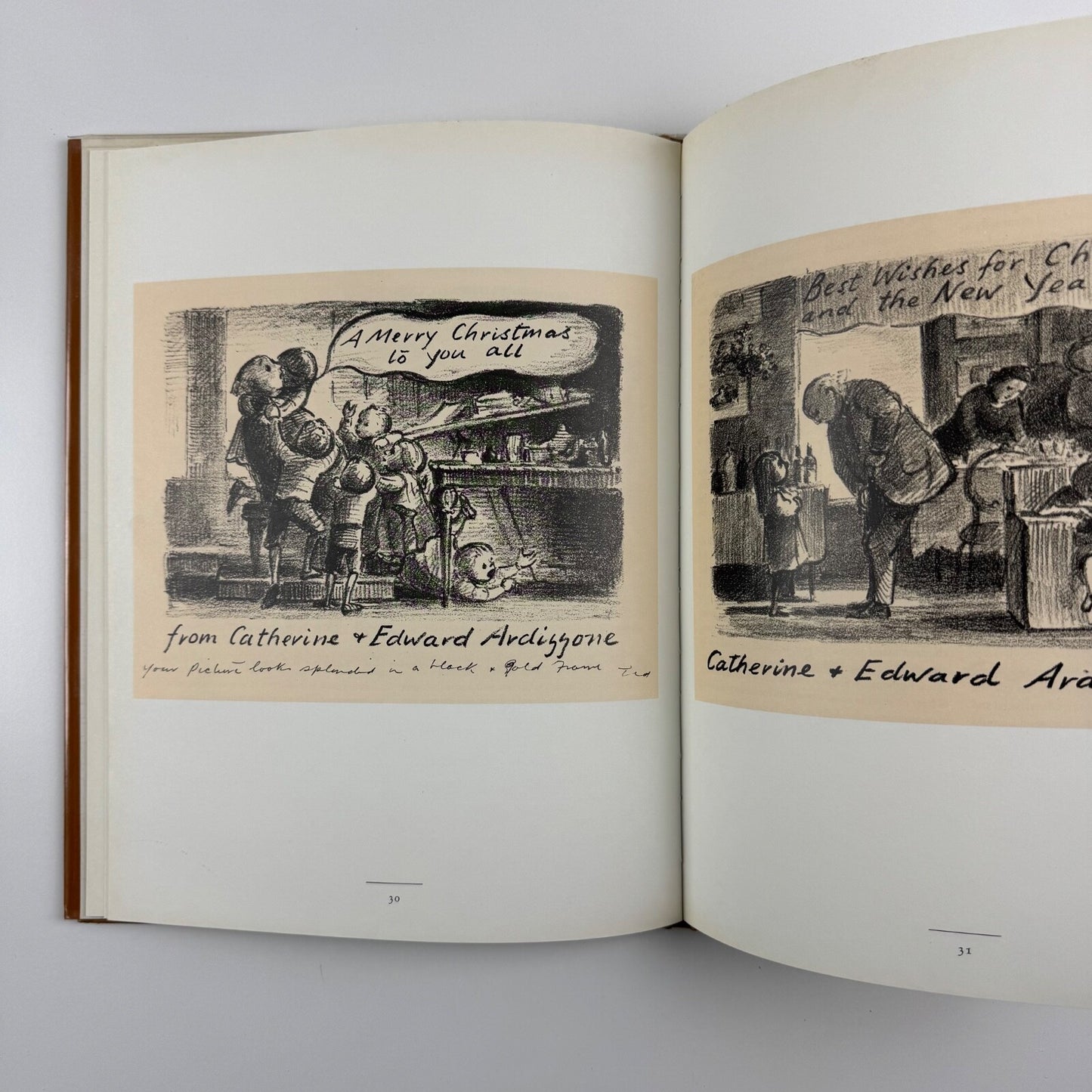 My father and Edward Ardizzone. A lasting friendship by Edward Booth-Clibborn | Patrick Hardy, 1963 | Designed by Gerald Cinamon