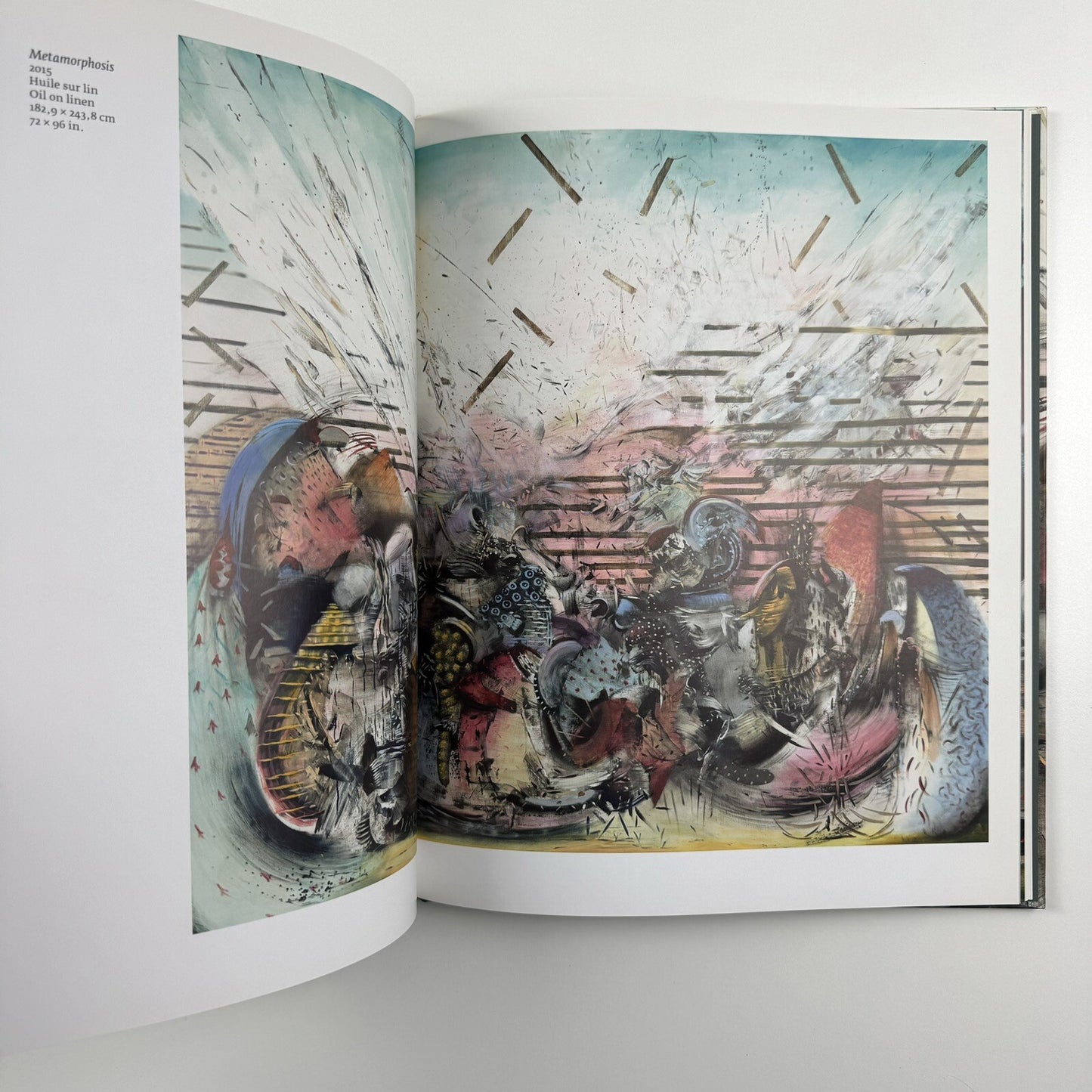 Ali Banisadr: In Medias Res | Galerie Thaddaeus Ropac text Philippe Dagen | 2015 catalogue