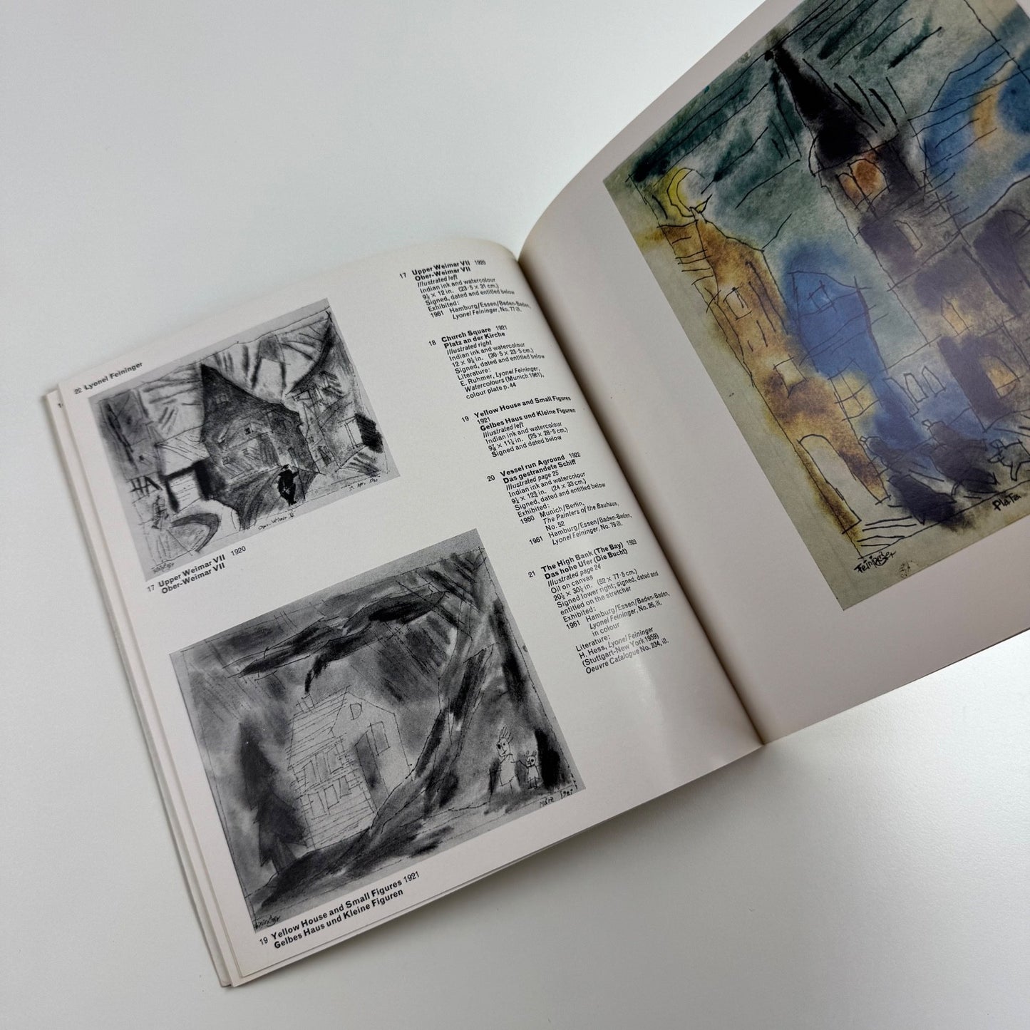 Painters of the Bauhaus | Marlborough Fine Art cat. 9, 1962, design by Gordon House