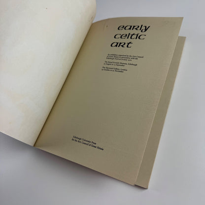 Early Celtic Art | Arts Council Edinburgh Festival Society 1970