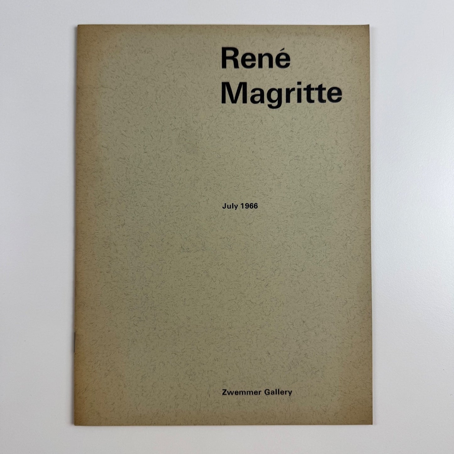 René Magritte | Zwemmer Gallery, London July 1966