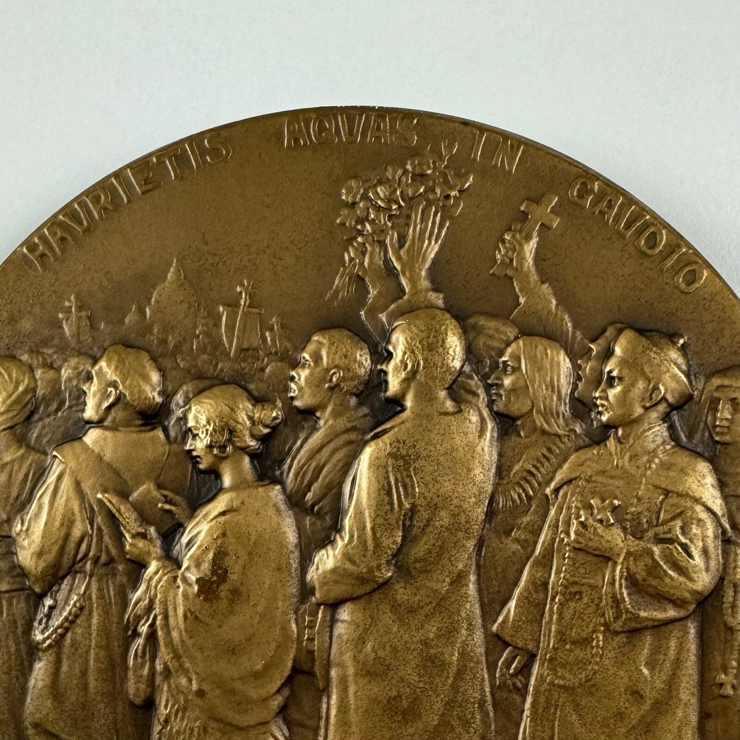 Papal medal commemorating Pope Pius XI | Rudolph Ferdinand Marschall, 1925 Jubilee