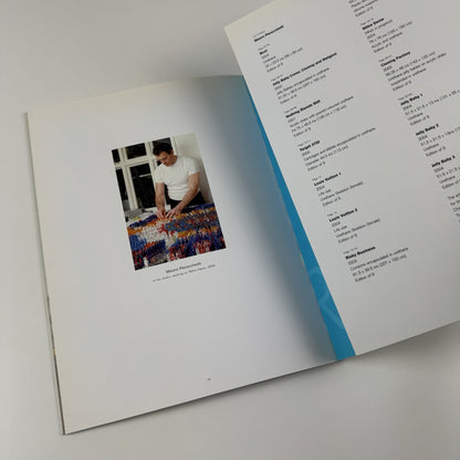 Mauro Perruchetti | Beaux Arts 2004 – exhibition catalogue, with private view invite