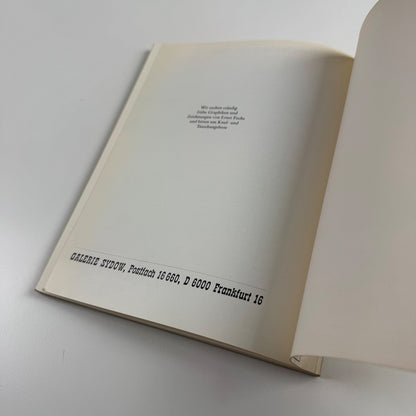 Ernst Fuchs. Druckgraphik von 1945 bis 1968 | Galerie Sydow, 1968/69