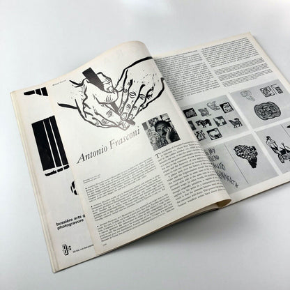 Graphis journal | No 134, Vol 23, 1967 | Walter Herdeg | The Graphis Press