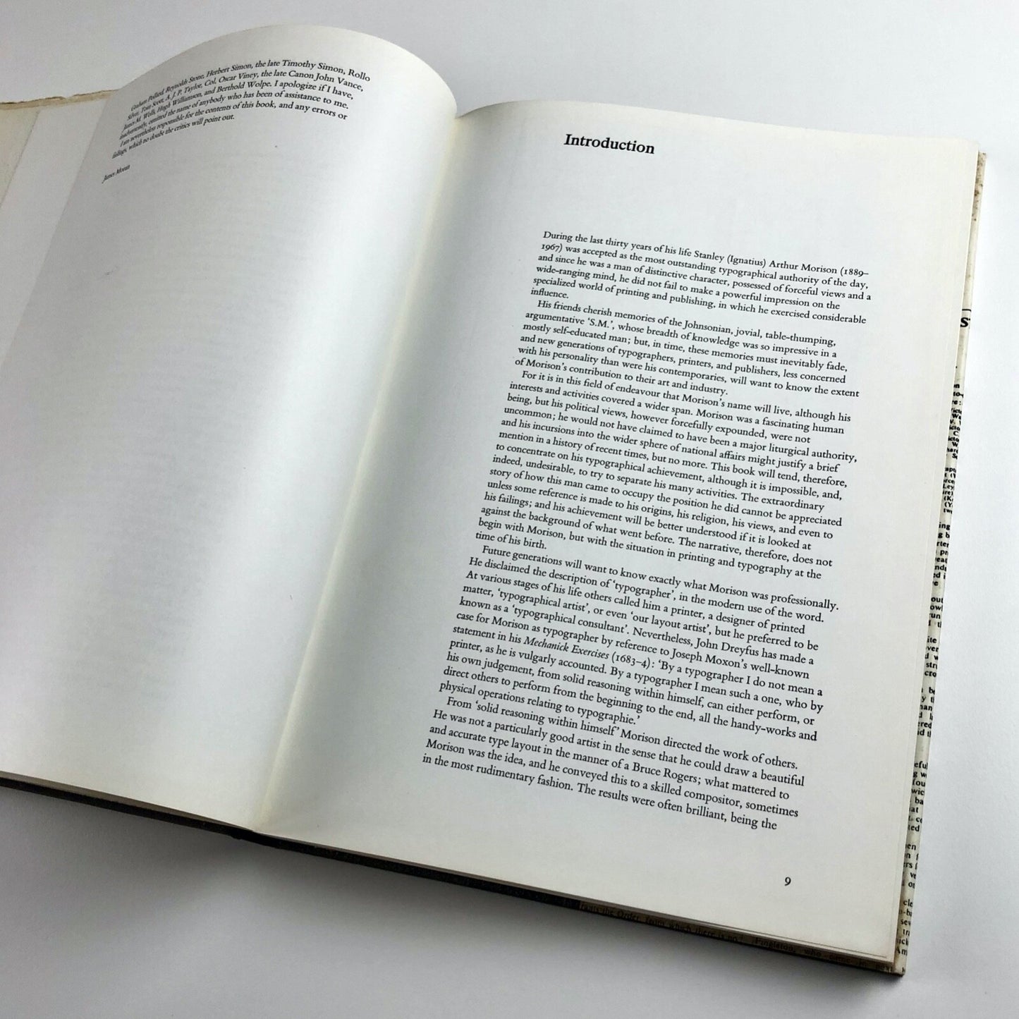 Stanley Morison: His Typographic Achievement by James Moran | Lund Humphries 1971