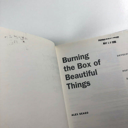 Burning the Box of Beautiful Things by Alex Seago | Oxford University Press 1995