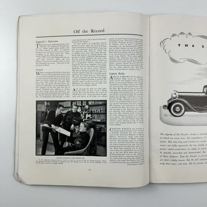 Fortune Magazine August 1932 | Paolo Garretto cover | Joel Barber decoy ducks