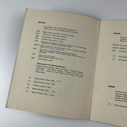 Structures Vivantes Mobiles Images (kinetic art exhibition) | Redfern Gallery 1964 [Kenneth Martin object illustrated on front cover]