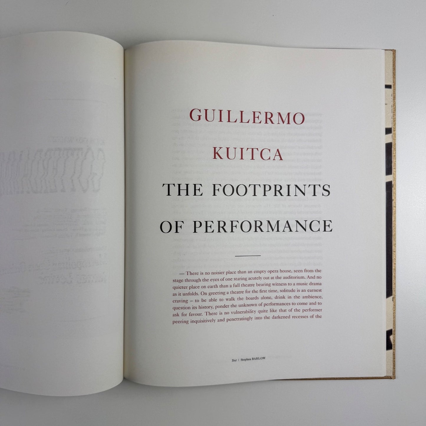 Guillermo Kuitca. Theatre collages | Hauser & Wirth, London, 2005
