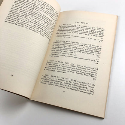 Exhibition of British Book Design | National Book League, 1950 | Harry Carter and Lynton Lamb