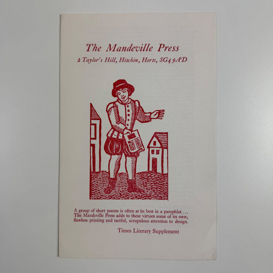 Leaflet for The Mandeville Press books available c.1980s