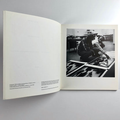 Richard Hamilton: Image and Process | Edition Hansjörg Mayer / Tate Gallery 1983