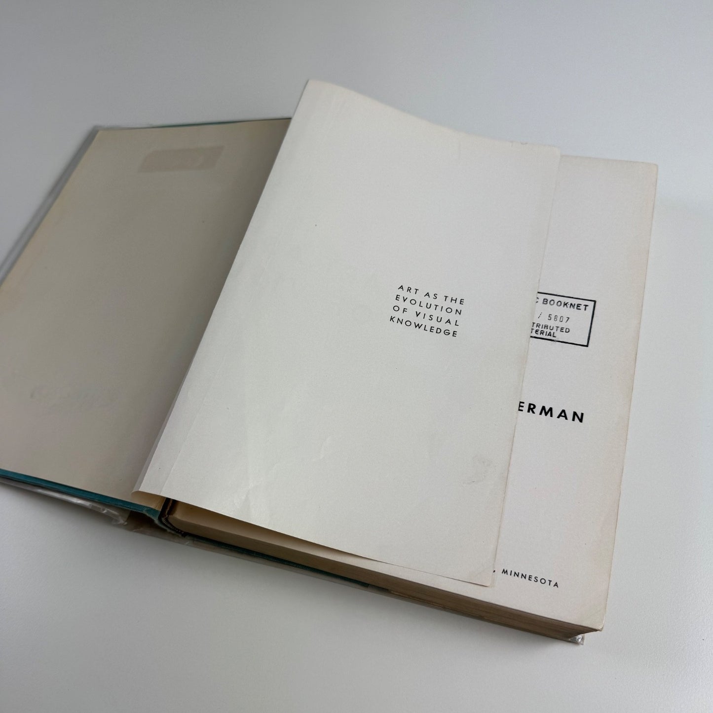 Art as the evolution of visual knowledge by Charles Biedermann 1948 first edition