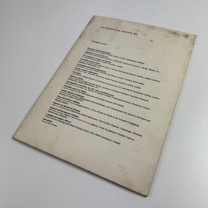 Variations on the typographer by Linda René-Martin Penrose Annual offprint 1962 signed by author