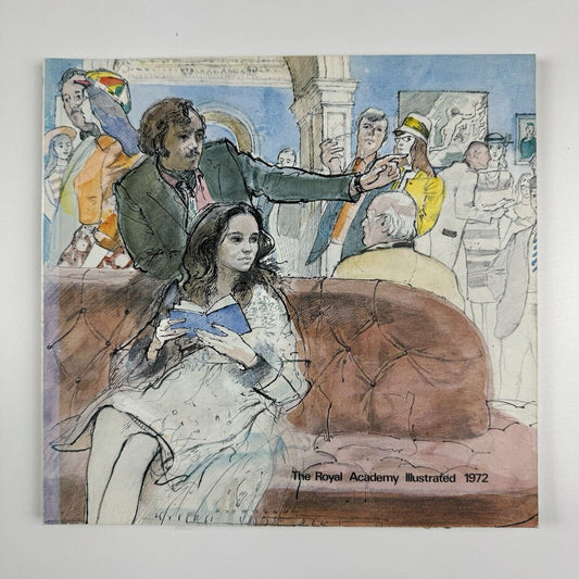 The Royal Academy Illustrated 1972 | typography by Gordon House