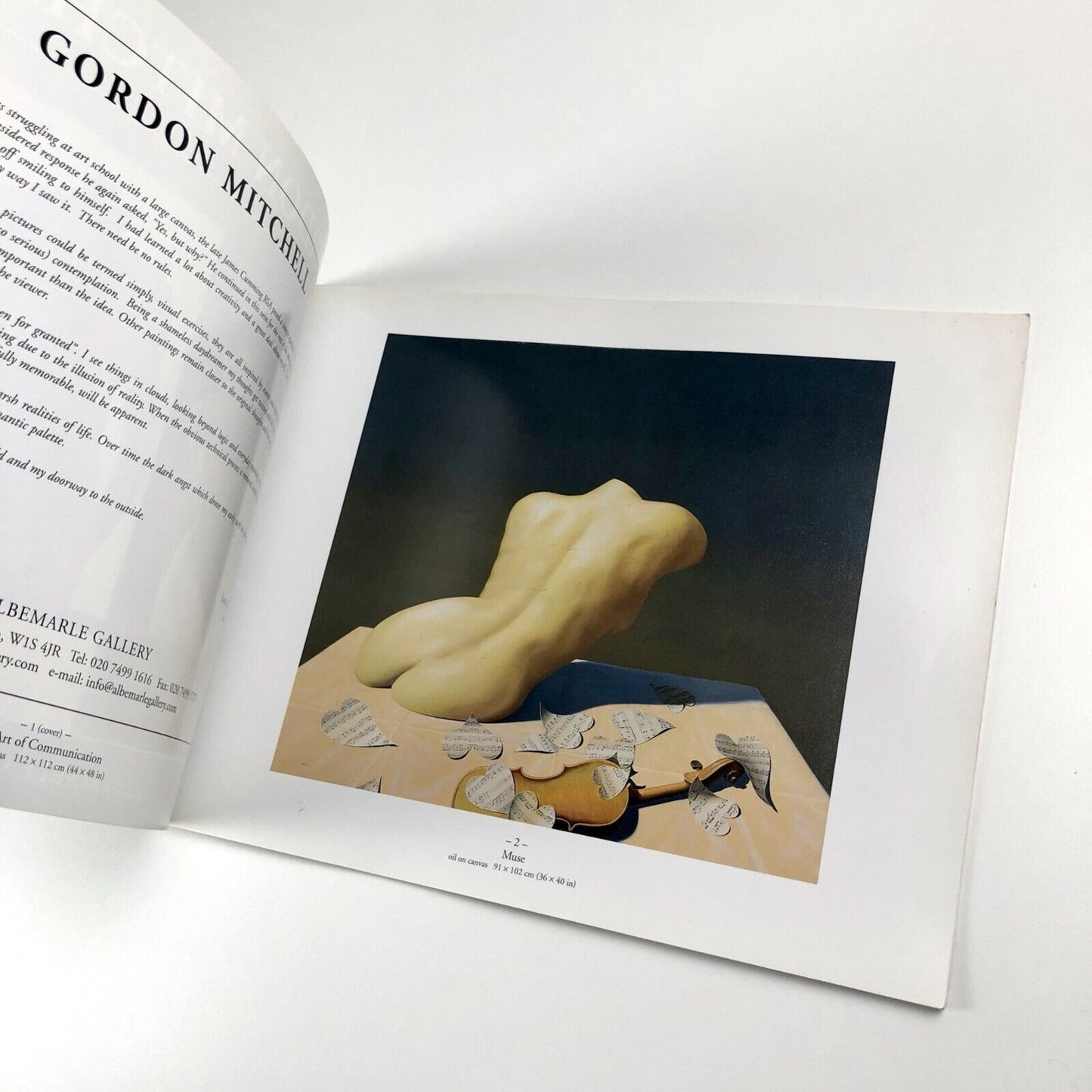 Gordon Mitchell | Albemarle Gallery London exhibition catalogue