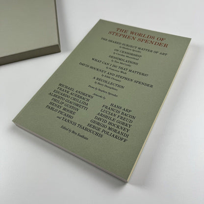 The Worlds of Stephen Spender. I think continually of those who were truly great…  | Hauser & Worth Frieze Masters catalogue, 2018