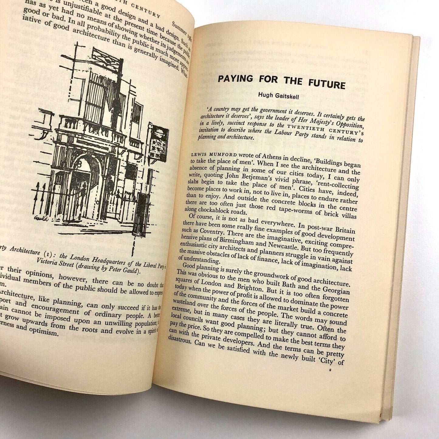 The Twentieth Century, Summer 1962. Vol CLXXII No 1014 | Up! Rebuilding Britain