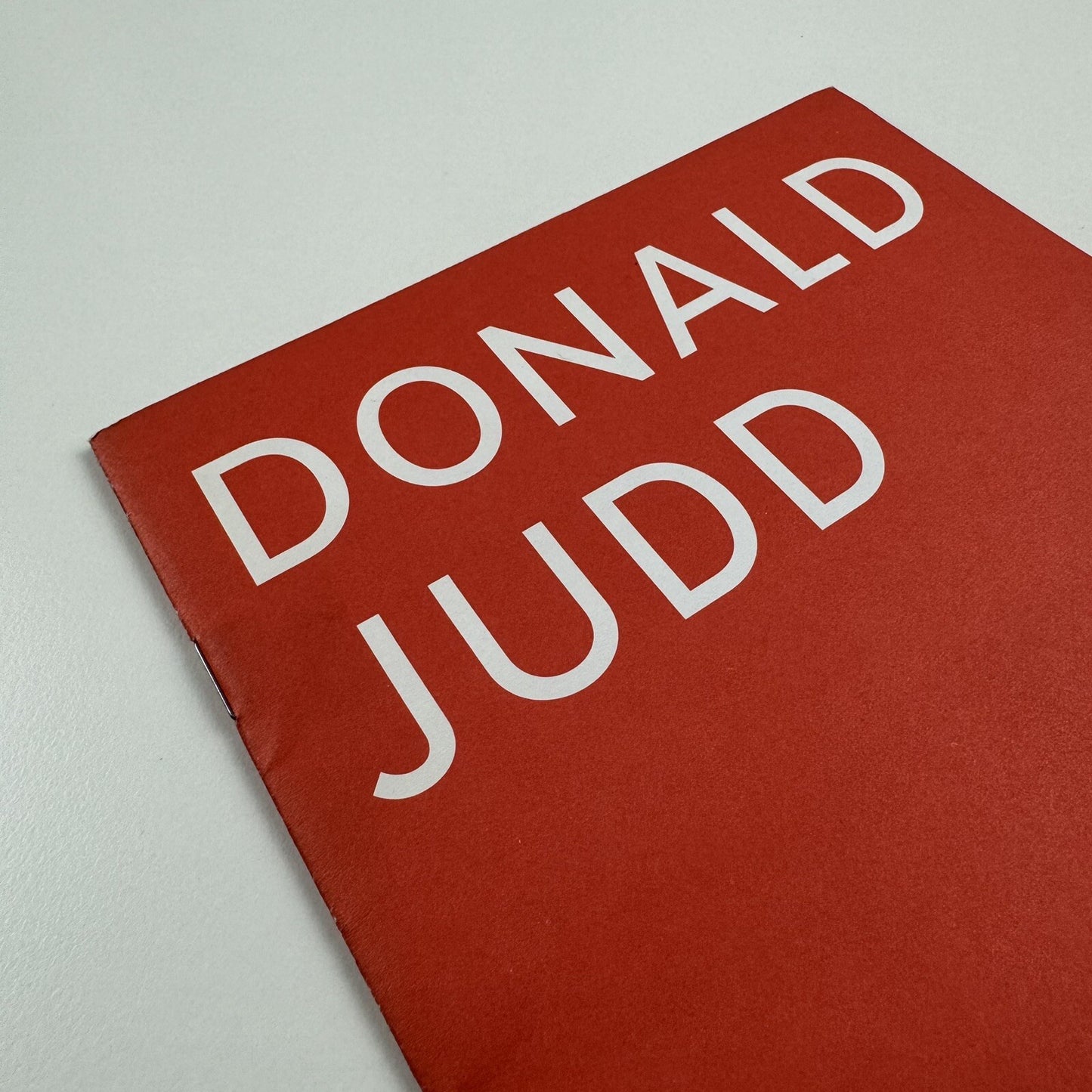 Donald Judd | Pocket guide – Tate Modern, 2004