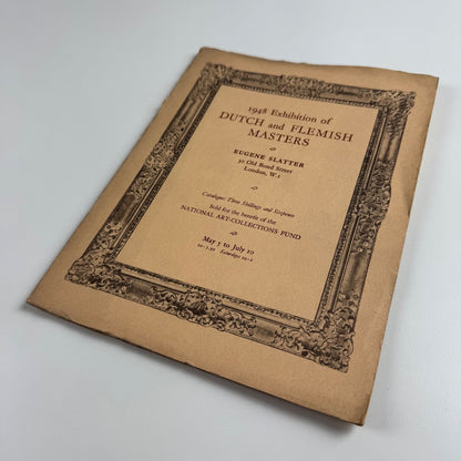 1948 Exhibition of Dutch and Flemish Masters | Eugene Slatter, London, 1948