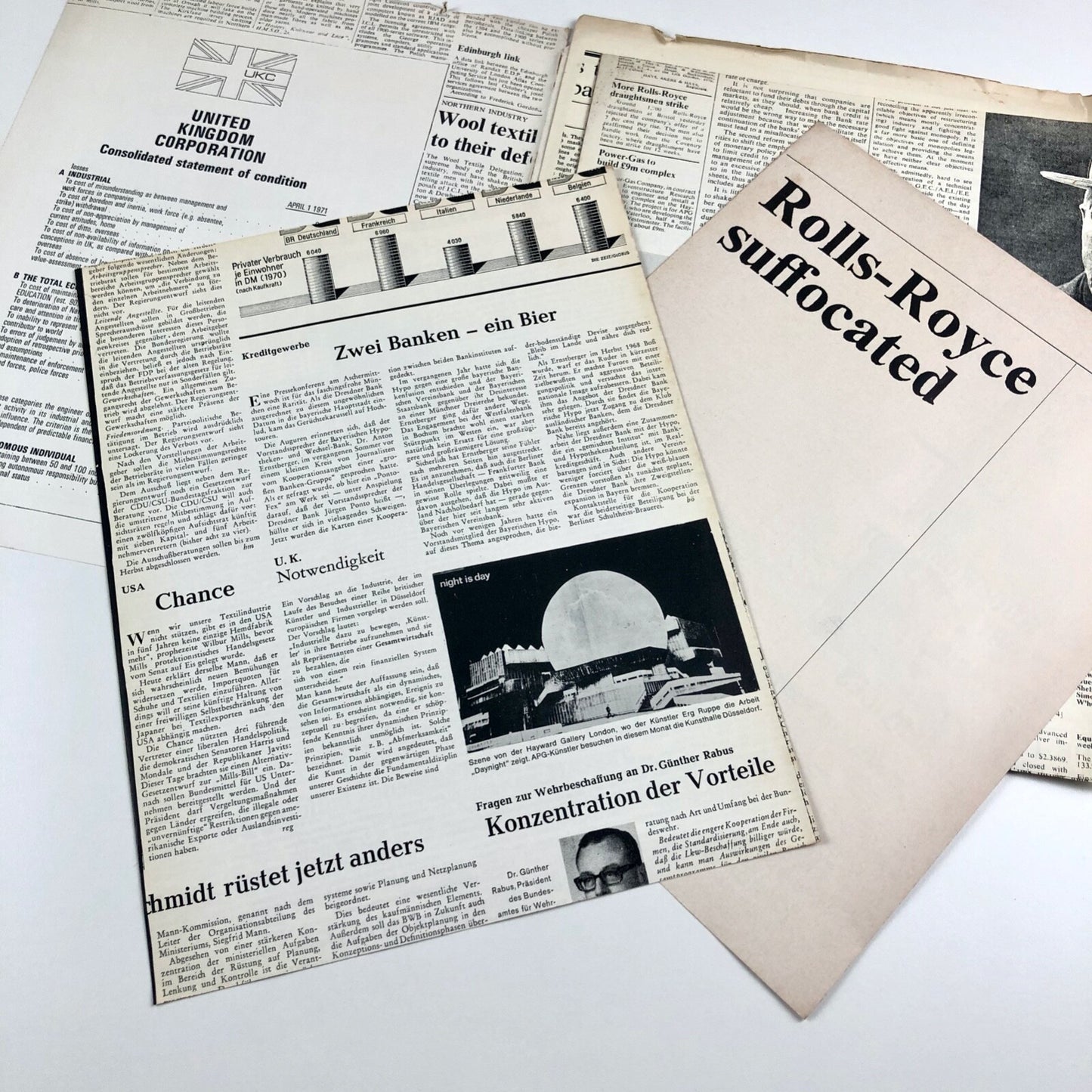 Artist Placement Group inn70 Hayward Gallery catalogue – December, 1971