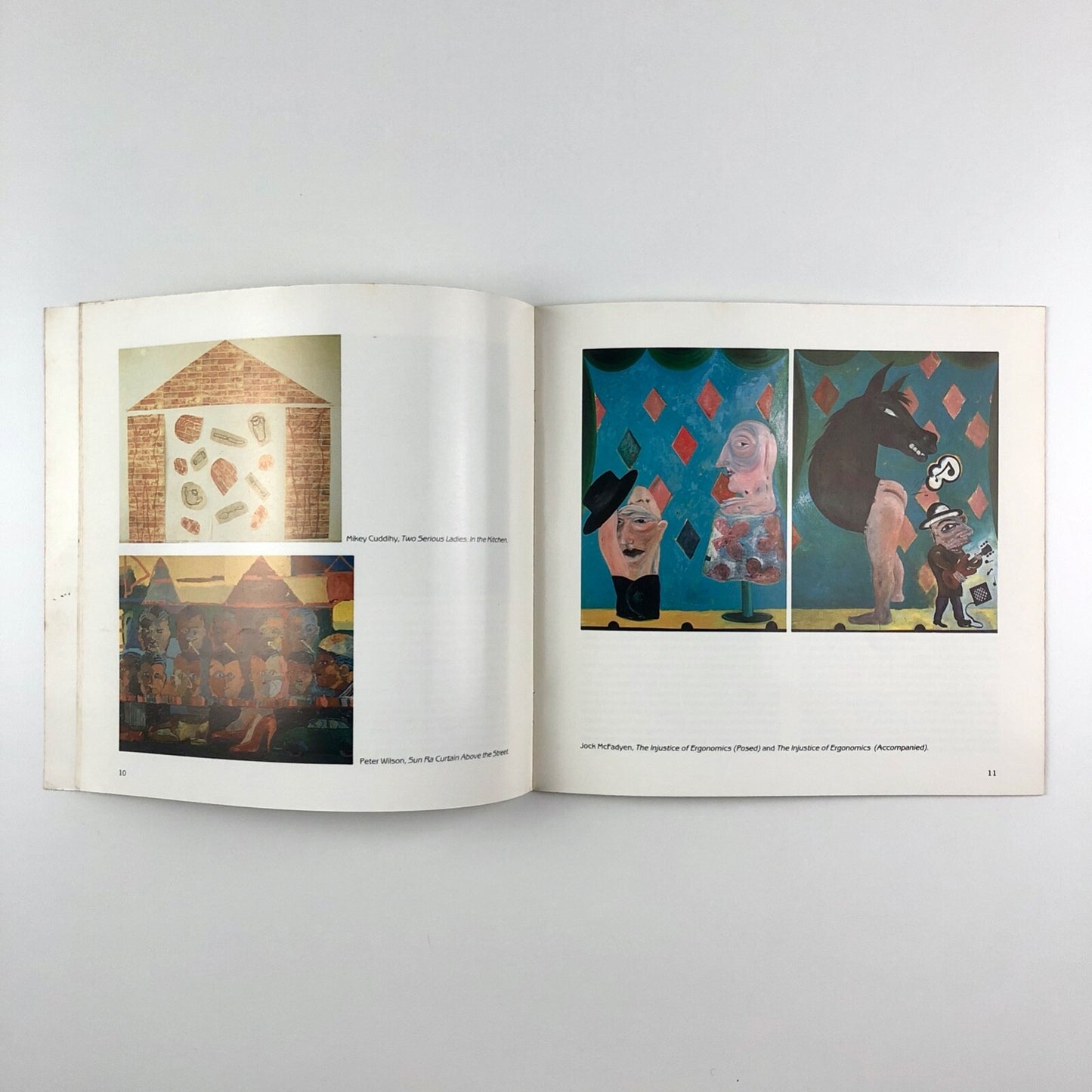 Playing Live: Paintings and sculpture about performance | Selected by Robert Ayres | The Loseby Gallery, 1984 catalogue