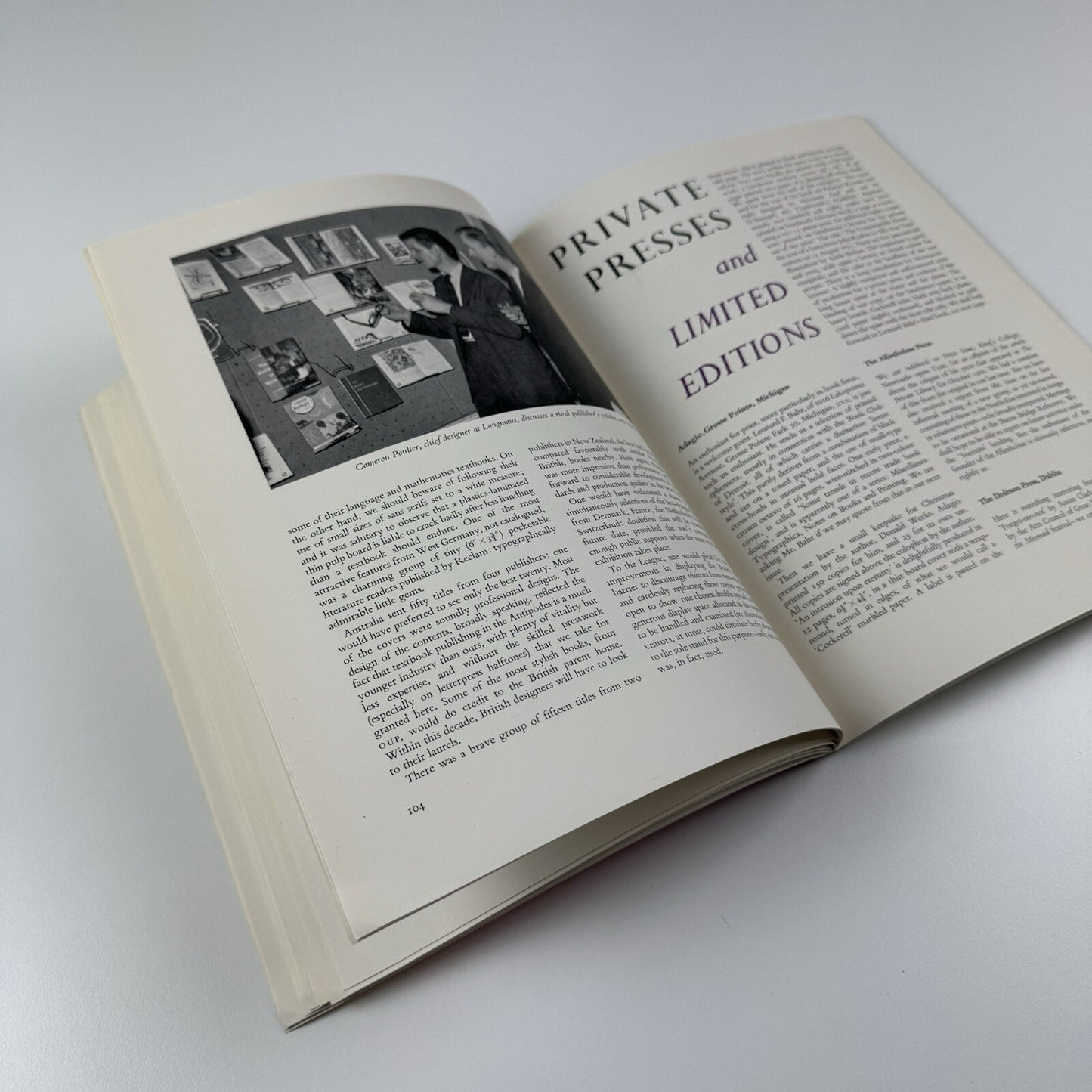 Book Design and Production | Volume 6 No 2 1963 | Thames Publishing Co | Ed. Kenneth day