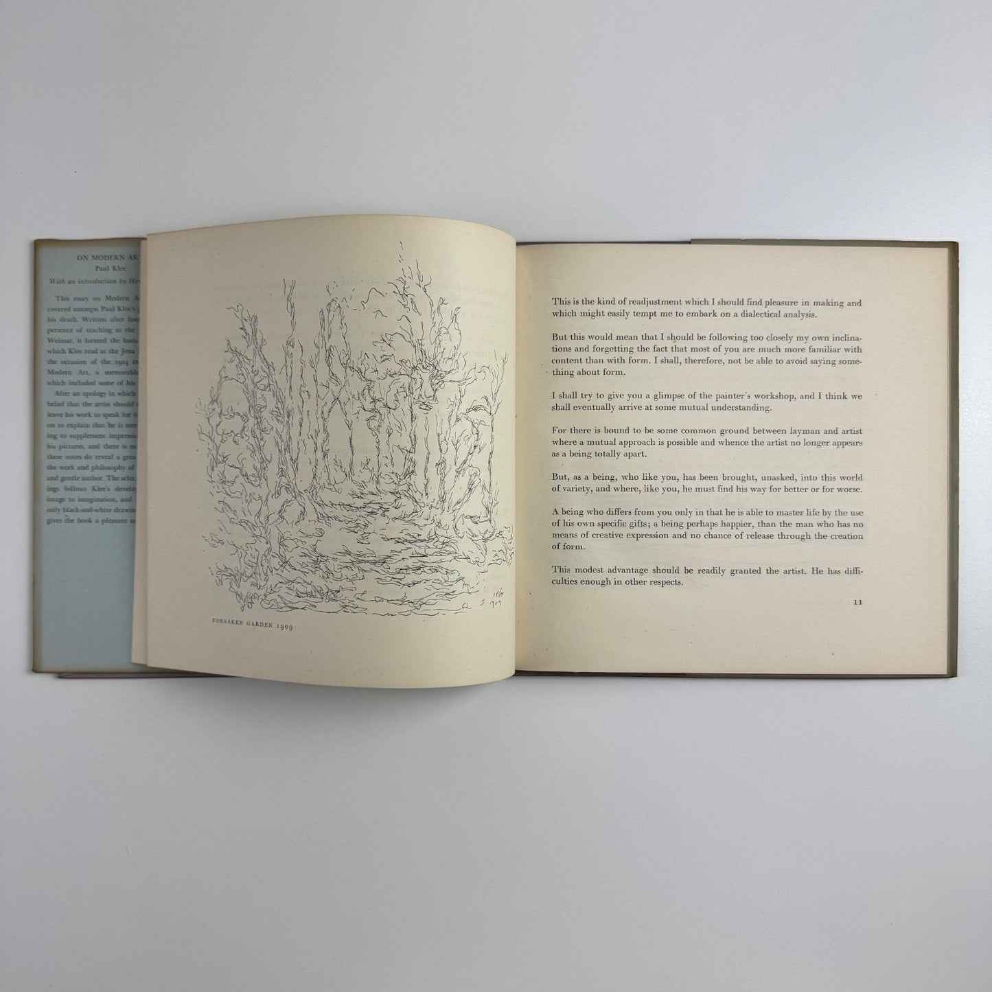 Paul Klee on Modern Art intro Herbert Read | Faber & Faber, 1948