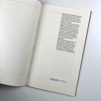 Grundsetzliches Schrift und Werkzeug heft 1 Pentagram | Philipp Luidl 1982