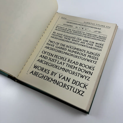 Specimen Book of 'Monotype' Printing Types. Volume One | Monotype Corporation