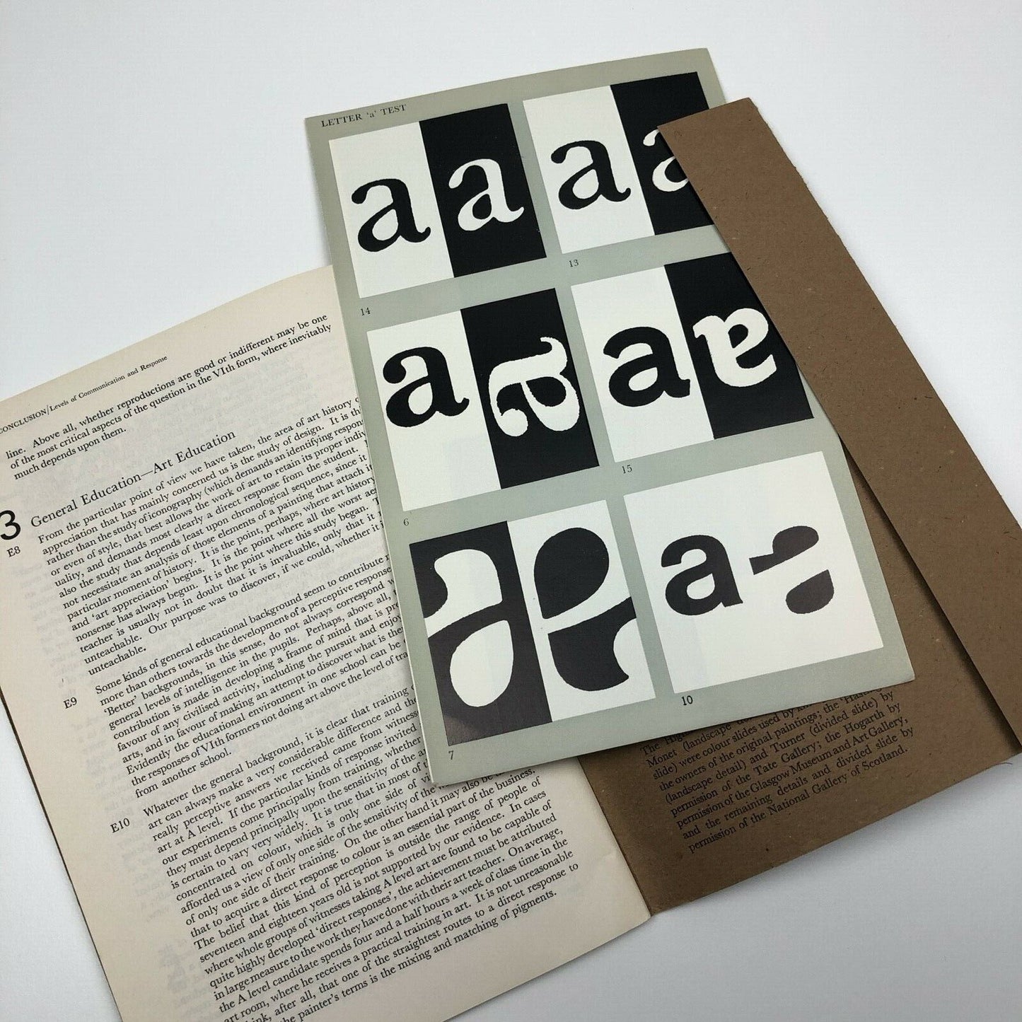 Response to Colour, by Colin Thompson | Bath Academy of Art, 1965 | Research Centre in Art Education