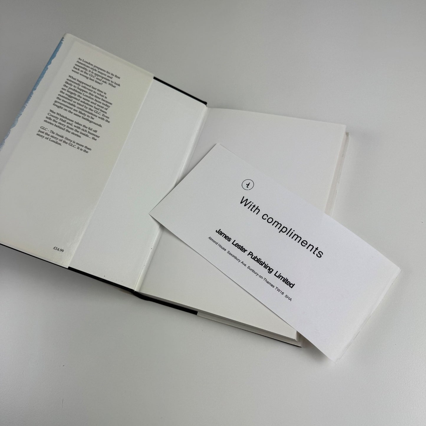 GLC The Inside Story by Wes Whitehouse | James Lester Publications, 2000