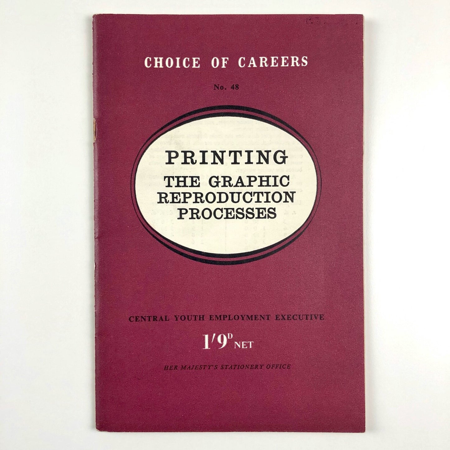 Printing in the Graphic Reproduction Process | Choice of Careers No.48, 1962