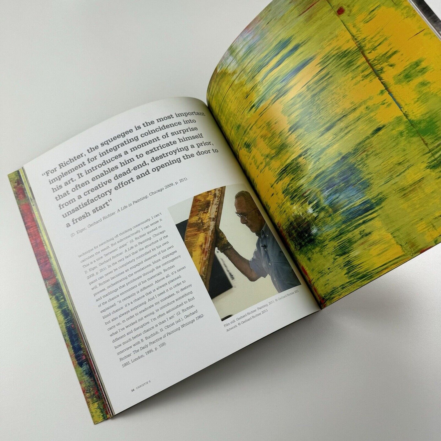 Gerhard Richter. Abstraktes Bild (809-1) | Christie’s New York sale catalogue, 2013