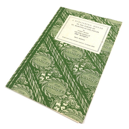 A Publishing House in the Parish of St Martins | The Masque | The Curtain Press | Reprinted from Oxford (Special Number) 1949