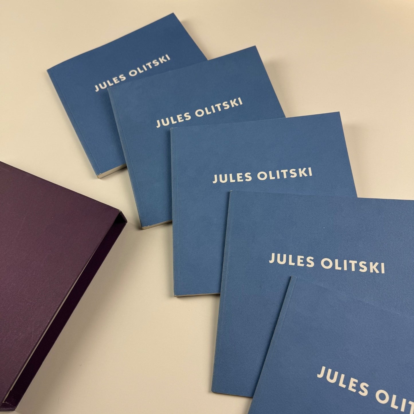 Jules Olitski. Five catalogues in slip case | Salander-O'Reilly Galleries, 1990
