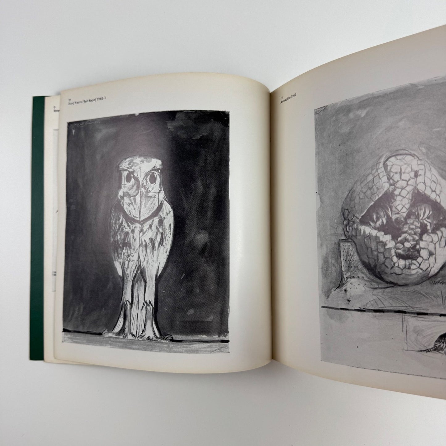 Graham Sutherland A Bestiary | Marlborough May-June 1968 Gordon House typography
