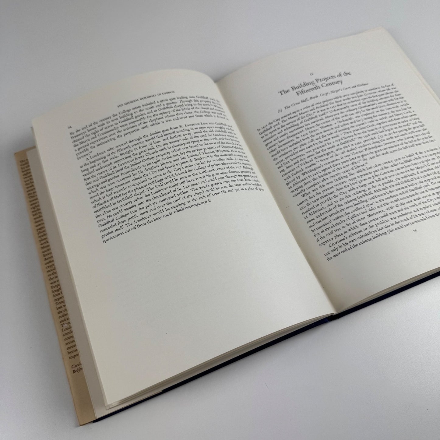 The Medieval Guildhall of London Caroline M. Barron Corporation of London, 1974