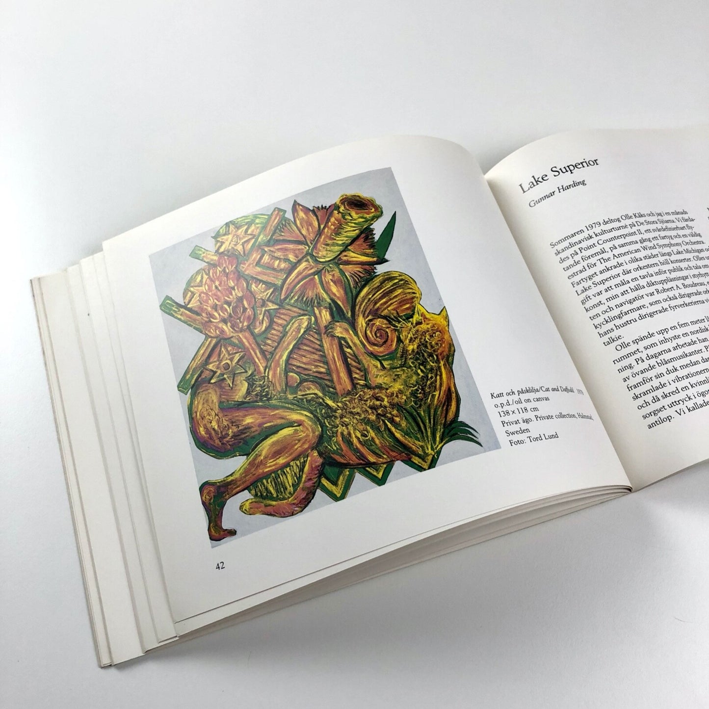 Olle Kåks exhibition catalogue | Modern Museet, Stockholm 1985