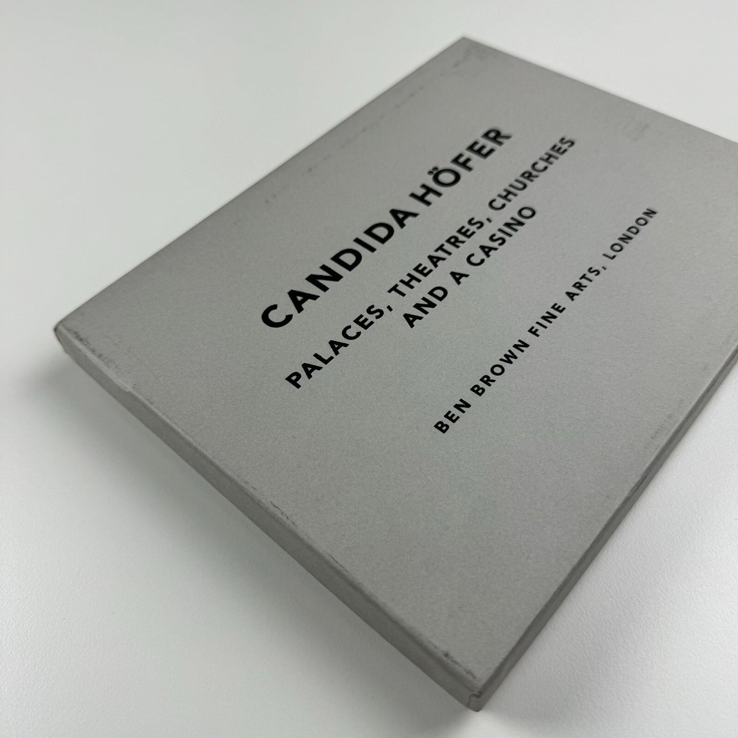 Candida Höfer – Palaces, Theatres, Churches and a Casino | Ben Brown Fine Arts | Box of postcards, 2007