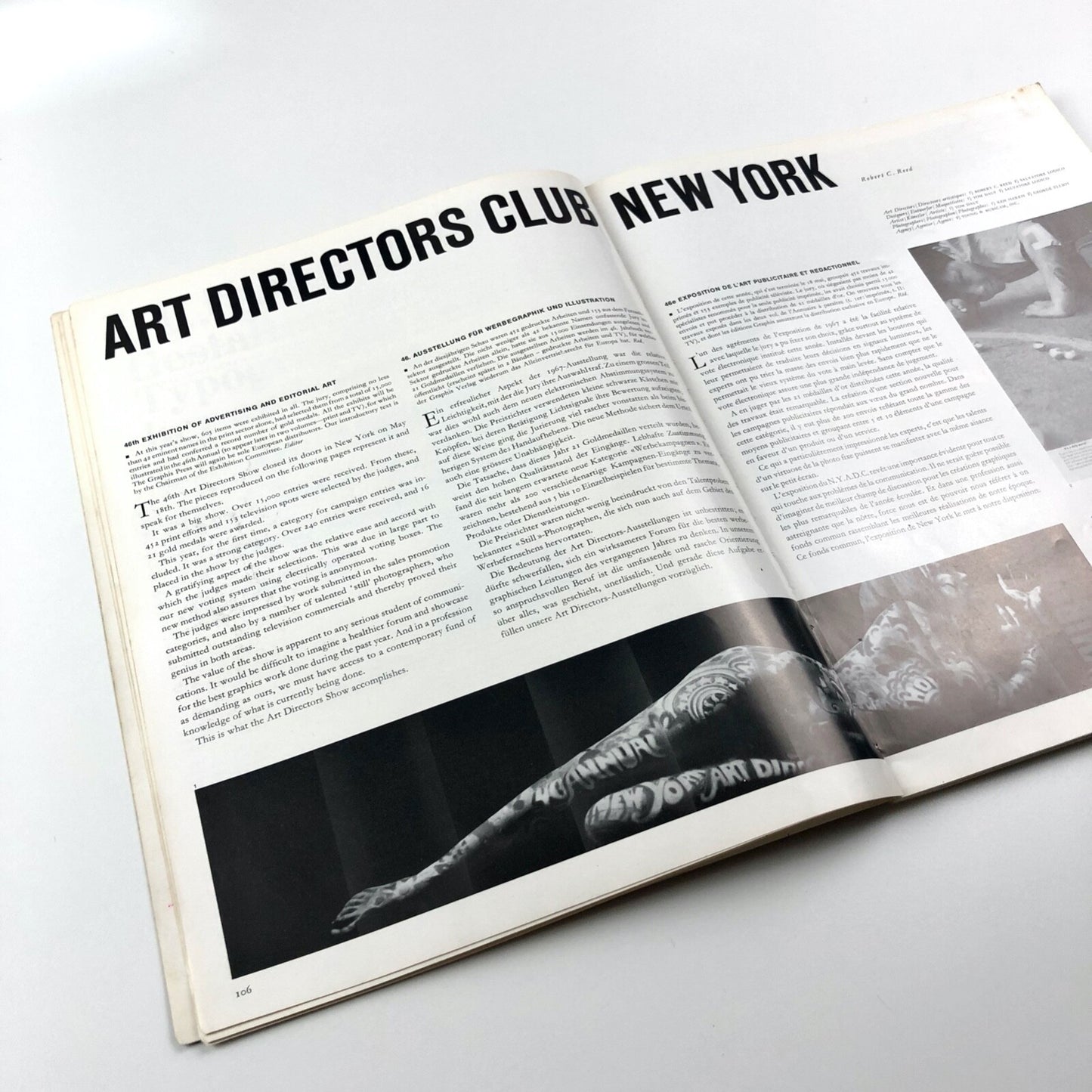 Graphis journal No 130 | Vol 23, 1967 | Walter Herdeg, The Graphis Press