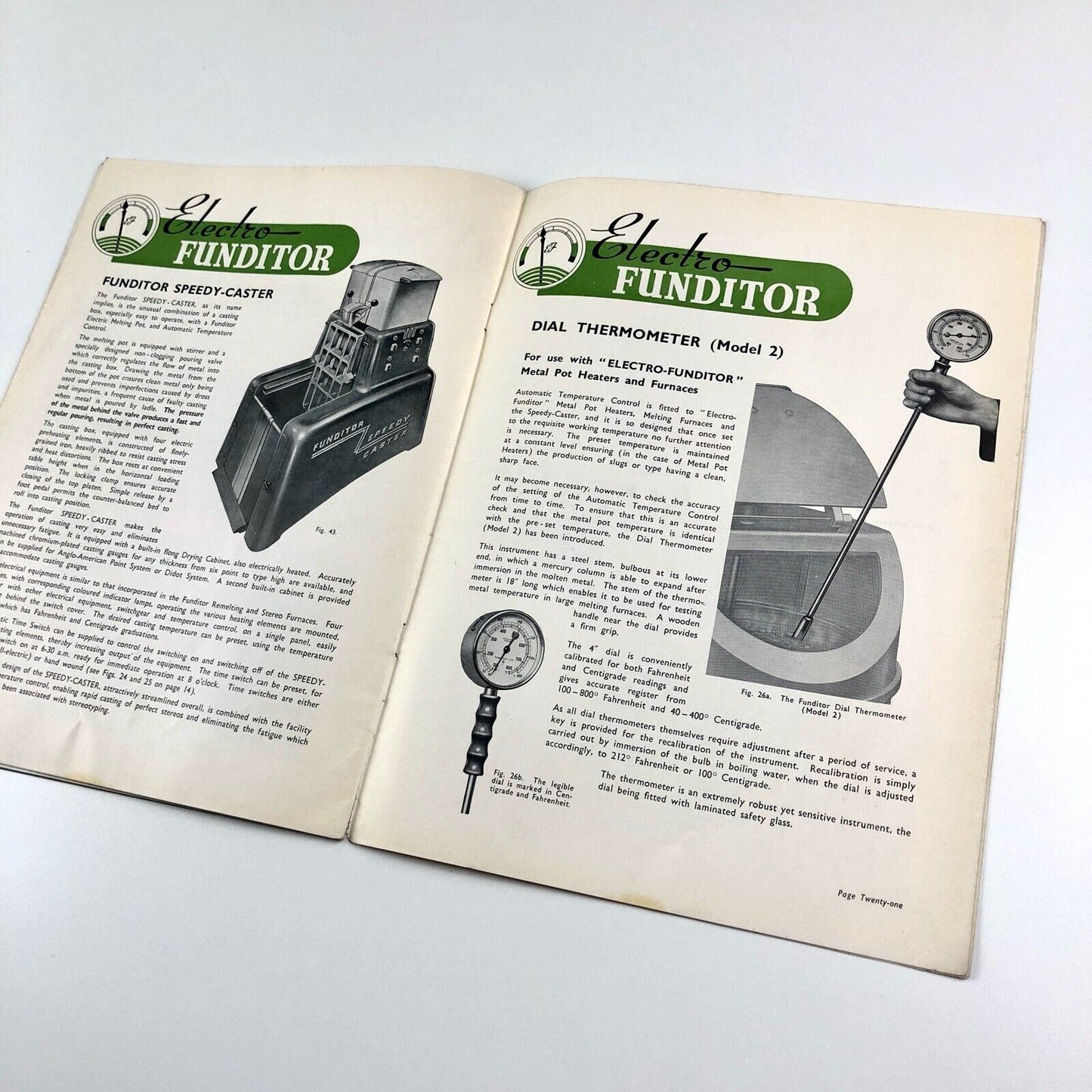Electro-Funditor for Intertype Composing Machines | Trade booklet undated 1930s?